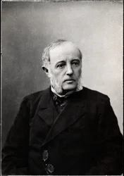 フランスの政治家、ルネ・ゴブレット（1828-1905）の肖像。